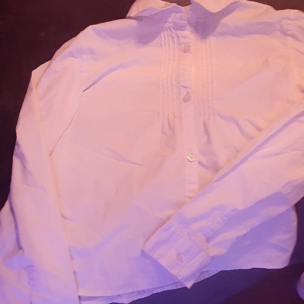 white button down shirt for kids